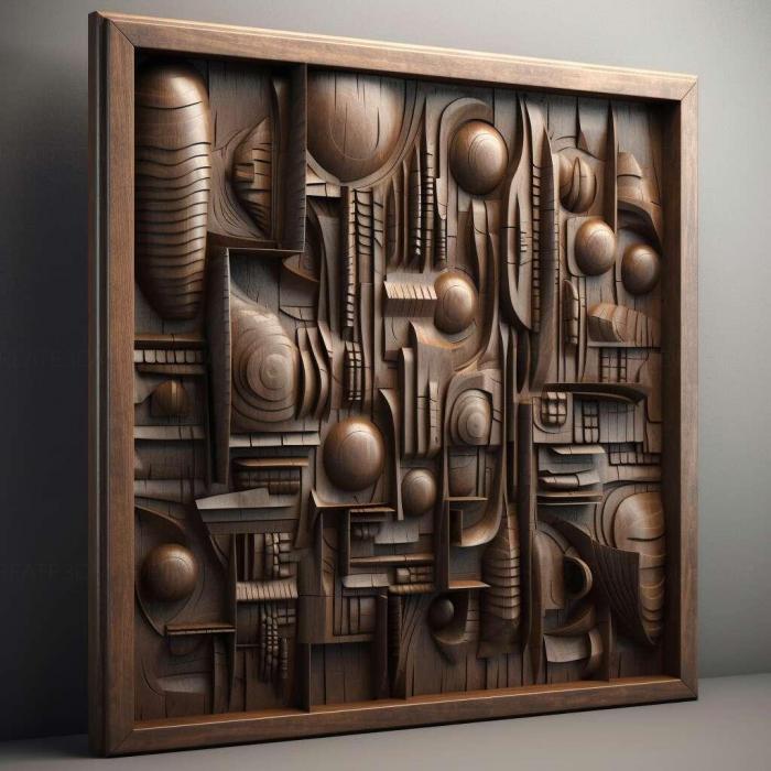 نموذج ثلاثي الأبعاد لآلة CNC 3D Art 